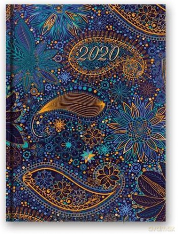 Kalendarz 2020 Dzienny A5 Soft Orient 21DS-03 [KALENDARZ]