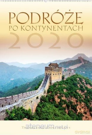 Kalendarz 2020 Reklamowy Podróże po konty. RW15 [KALENDARZ]