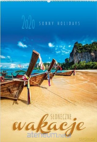 Kalendarz 2020 Reklamowy Słoneczne wakacje RW19 [KALENDARZ]
