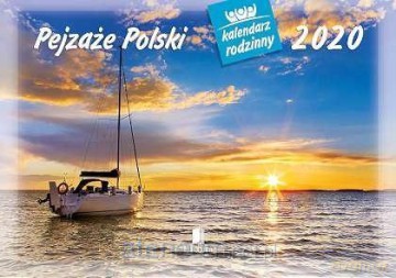 Kalendarz 2020 Rodzinny Pejzaże Polski WL3 [KALENDARZ]