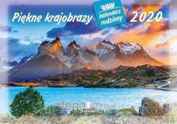 Kalendarz 2020 Rodzinny Piękne krajobrazy WL4 [KALENDARZ]
