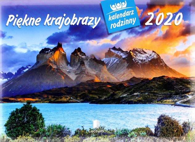 Kalendarz 2020 Rodzinny Piękne krajobrazy WL4 [KALENDARZ]