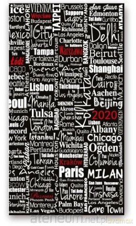 Kalendarz 2020 Tygodniowy A6 Soft Miasta 11TS [KALENDARZ]