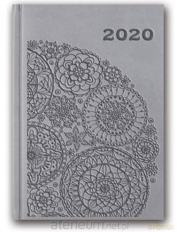 Kalendarz 2020 Tygodniowy B6 Vivella Szary 41TE-08 [KALENDARZ]