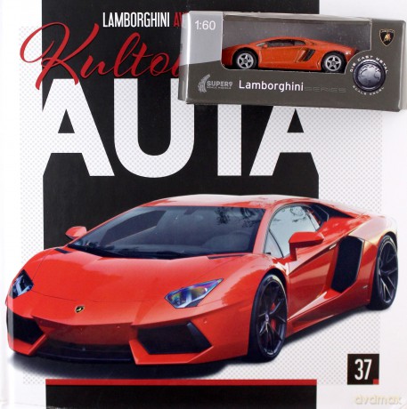Kultowe Auta (Tom 37) Lamborghini Aventador LP700 [KSIĄŻKA]