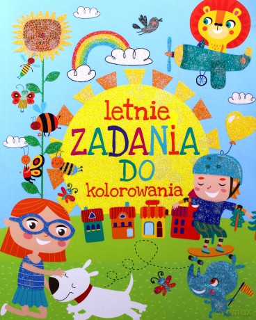 Letnie zadania do kolorowania - Anna Wiśniewska [KSIĄŻKA]