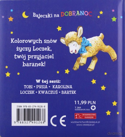 Loczek. Bajeczki na dobranoc - Anna Casalis, Tony Wolf [KSIĄŻKA]
