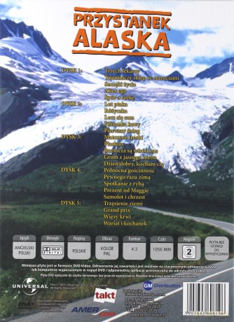 Przystanek Alaska sezon 5 odcinki 65-88 [BOX] [5DVD]