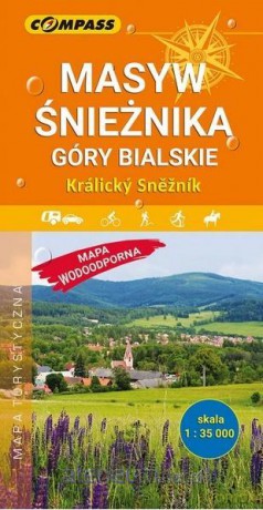 Mapa turystyczna - Masyw Śnieżnika 1:35 000