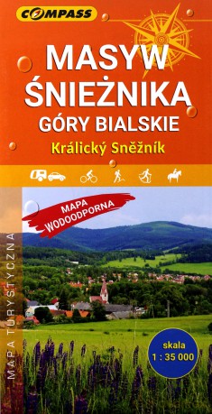 Mapa turystyczna - Masyw Śnieżnika 1:35 000