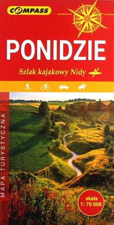 Mapa turystyczna - Ponidzie 1:75 000