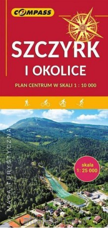 Mapa turystyczna - Szczyrk i okolice 1:25 000