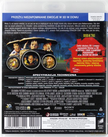 Straszny dom 3D [Blu-Ray 3D]