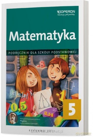 Matematyka Szkoła podstawowa 5 Podręcznik [KSIĄŻKA]