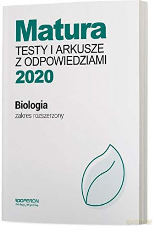 Matura 2020 Biologia Testy i arkusze Zakres rozszerzony [KSIĄŻKA]
