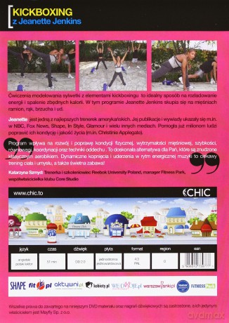 Kickboxing z Jeanette Jenkins [DVD]