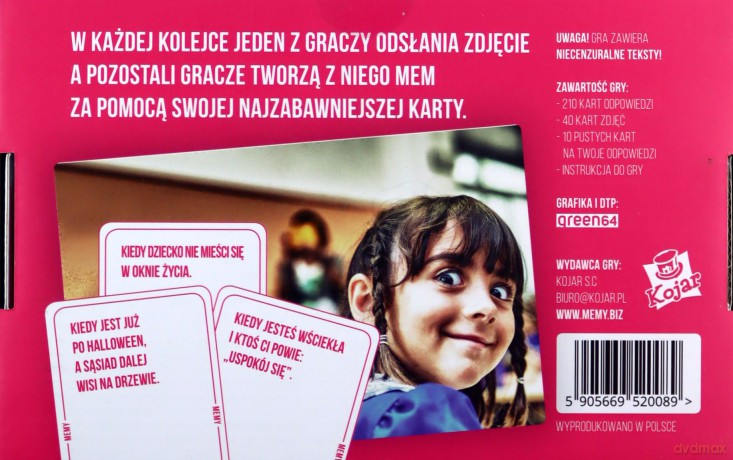 Memy 2: Imprezowa gra karciana dla okropnych ludzi [GRA]