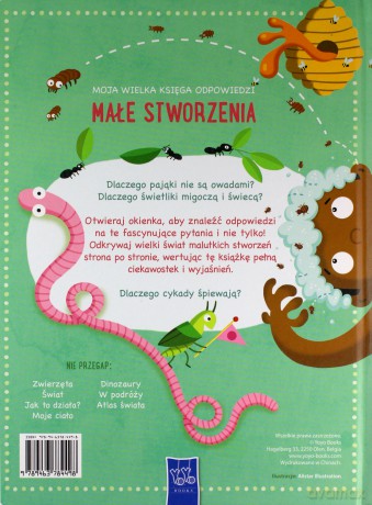 Moja wielka księga odpowiedzi - Małe stworzenia [KSIĄŻKA]
