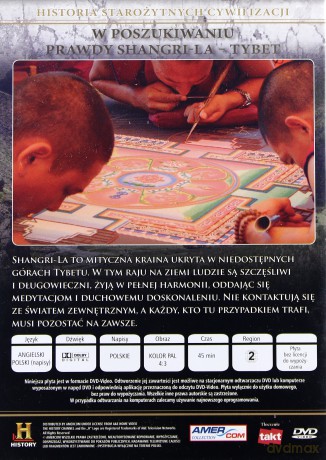 Historia Starożytnych Cywilizacji: W Poszukiwaniu Prawdy Shangri-La - Tybet [DVD]