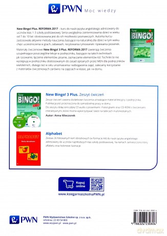 New Bingo! 3 Plus ćwiczenie - Anna Wieczorek [KSIĄŻKA]