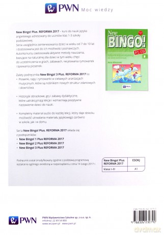 New Bingo! 3 Plus podręcznik - Anna Wieczorek [KSIĄŻKA]