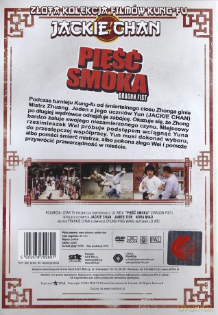 Złota kolekcja Kung-fu: Pięść Smoka [DVD]