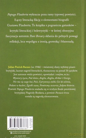 Papuga Flauberta - Julian Barnes [KSIĄŻKA]