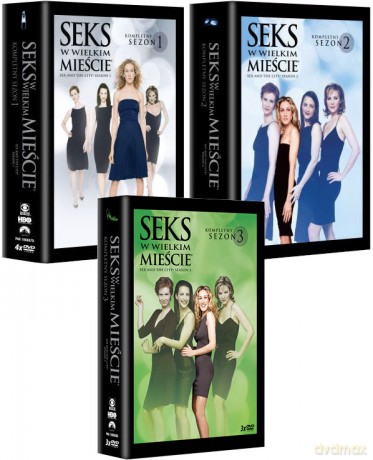Seks w wielkim mieście Sezon 1-3 [BOX] [13DVD]