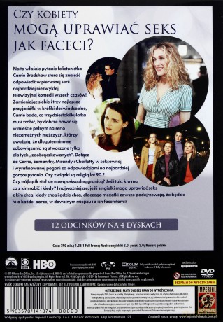 Seks w wielkim mieście Sezon 1-3 [BOX] [13DVD]