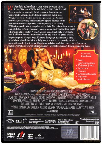 Rycerze z Szanghaju [DVD]