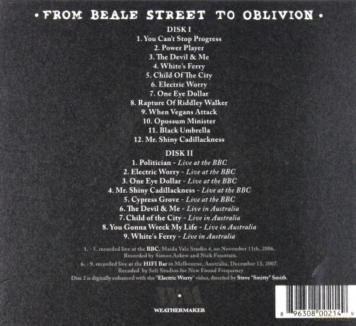 Clutch: From Beale Street To Oblivion (digipack) [2CD]