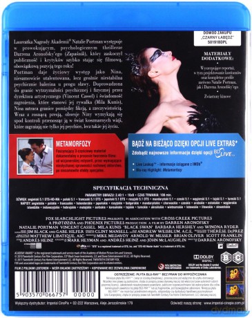 Czarny łabędź [Blu-Ray]