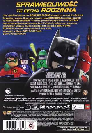 Lego DC: Batman - Grunt To Rodzinka [DVD]