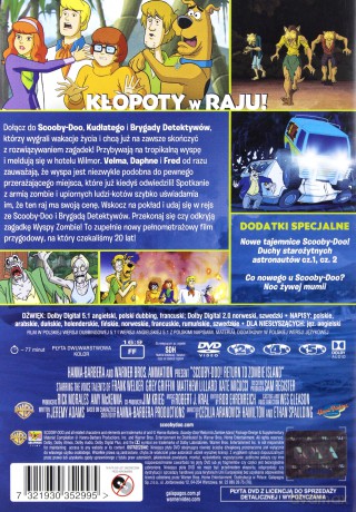 Scooby-Doo! Powrót Na Wyspę Zombie [DVD]