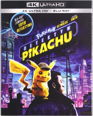 Pokémon Detektyw Pikachu [Blu-Ray 4K]+[Blu-Ray]