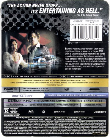 Daybreakers (Świt) [Blu-Ray 4K]+[Blu-Ray]