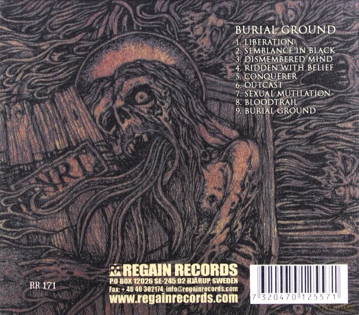 Grave: Burial Ground [CD]