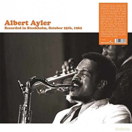 Albert Ayler: Recorded In Stockholm October 25th [2xWinyl]