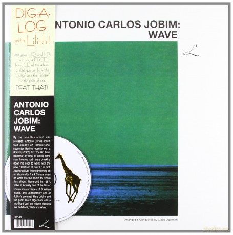 Antonio Carlos Jobim: Wave [2xWinyl]+[CD]