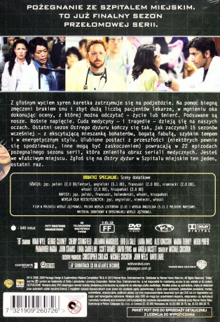 Ostry dyżur sezon 15 [3DVD]