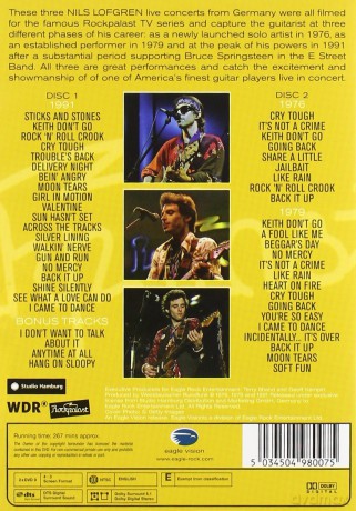 Nils Lofgren: Rockpalast Cry Tough [2DVD]