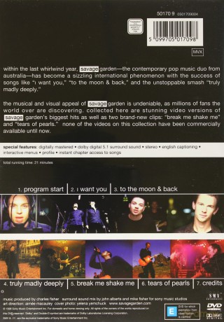Savage Garden: The Video Collection [DVD]
