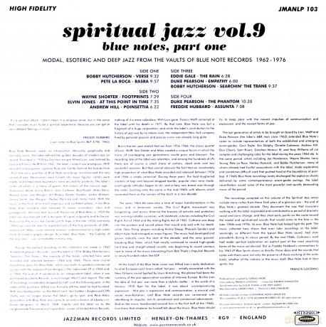 Spiritual Jazz 9: Blue Notes. Part 1 [2xWinyl]