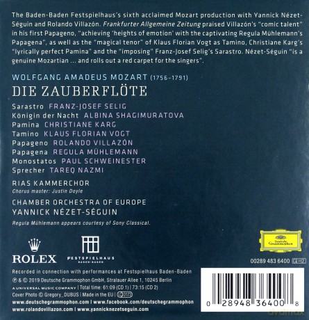 Rolando Villazon: Mozart Die Zauberflote [2CD]
