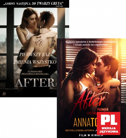 After / Płomień pod moją skórą. After - Anna Todd Pakiet [DVD]+[KSIĄŻKA]