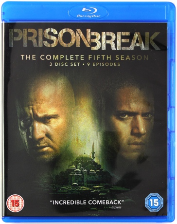 Prison Break Season 5 (Skazany na Śmierć) [3xBlu-Ray]