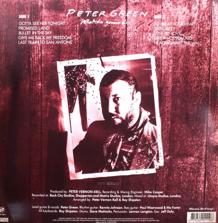 Peter Green: Whatcha Gonna Do? [Winyl]
