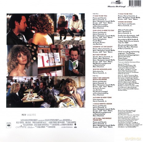 When Harry Met Sally soundtrack (Kiedy Harry poznał Sally) (Harry Connick Jr) [Winyl]