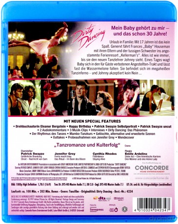 Dirty Dancing - 30th Anniversary Single Version [Blu-Ray]