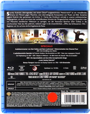 2001: Odyseja kosmiczna [Blu-Ray]